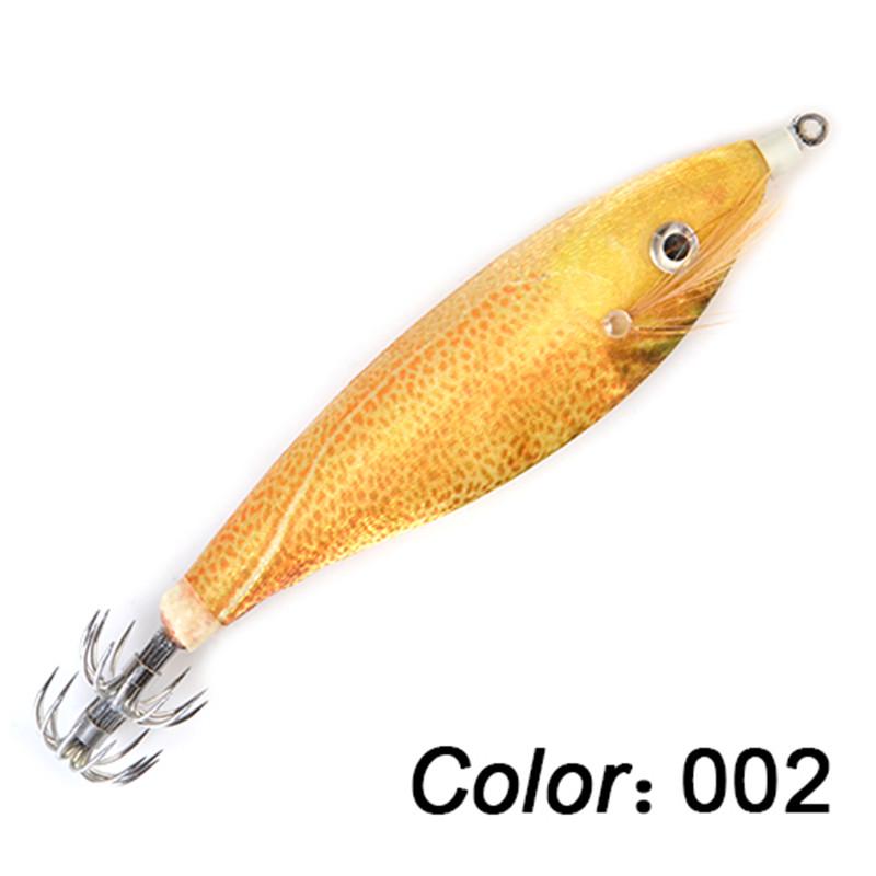 

FTK кальмар джиг рыболовные приманки 9 см/16 г светящаяся деревянная приманка для креветок кальмары каракатицы приманки приманка Pesca рыболовные снасти 002