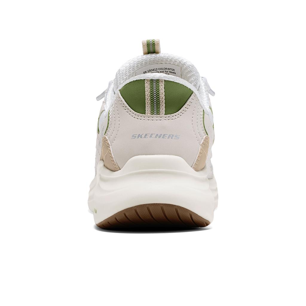 Skechers Espuma de Contorno Cómodos Versátiles Slip-Ons Suela Suave Amortiguación Estilo Deportivo Resistente al Desgaste Transpirables Caña Baja Zapatos Casuales 150412-NTGR