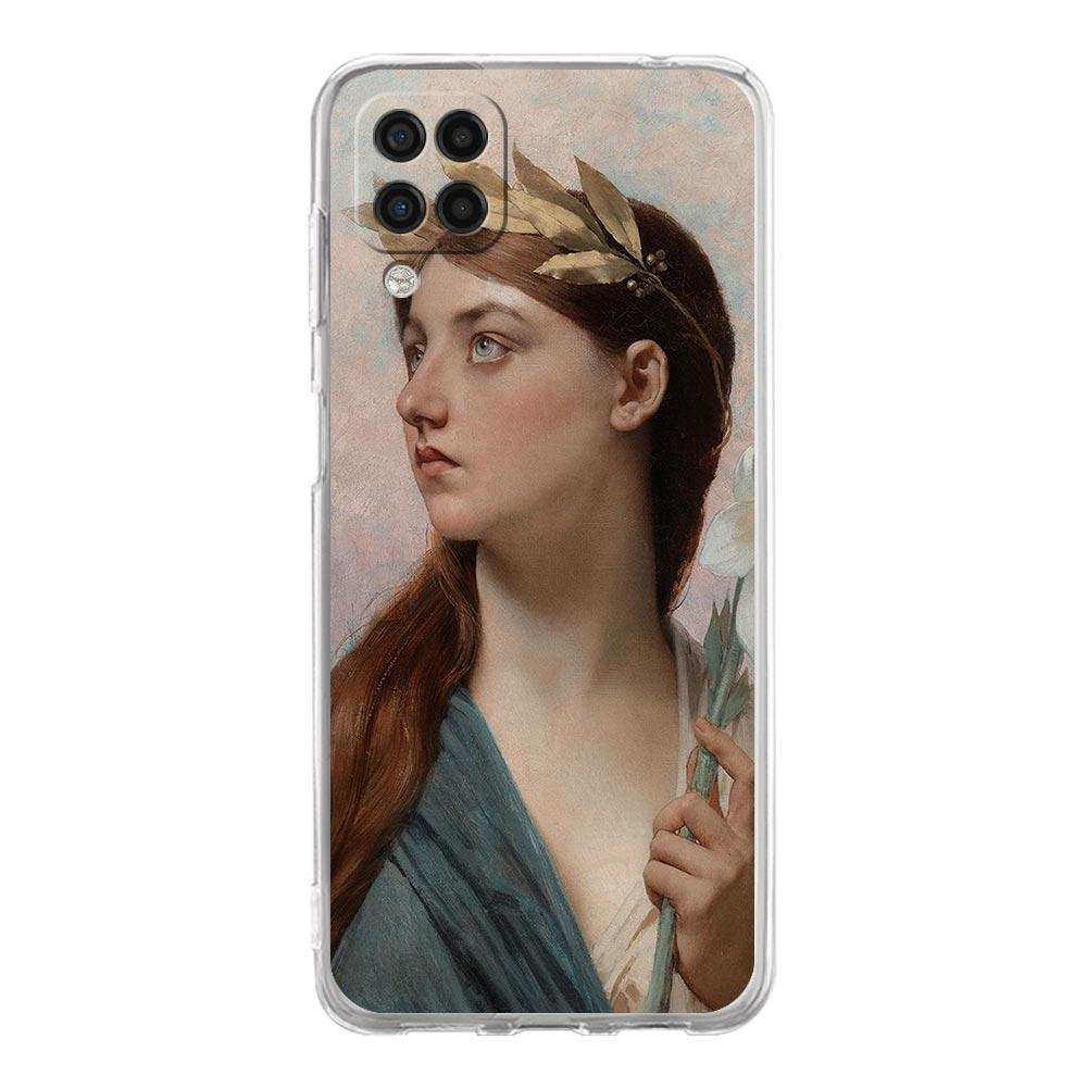 Renaissance art Painting Phone Case For Samsung A51 A71 A21S A12 A11 A31 A41 A01 A03S A22 A13 A33 A73 A53 A52 A32 5G A23 Cover