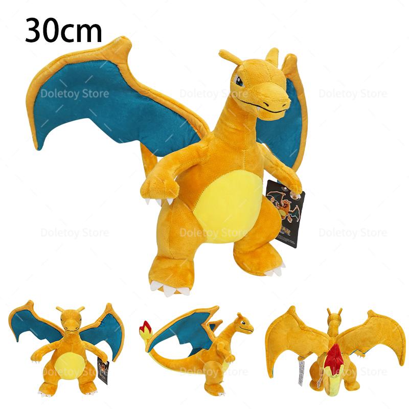 Hot Pokemon Plush Toys Rayquaza Fuse Charizard X Gyarados Plush Toys Cartoon Shiny Gyarados Peluche Dolls Kids Christmas Gifts
