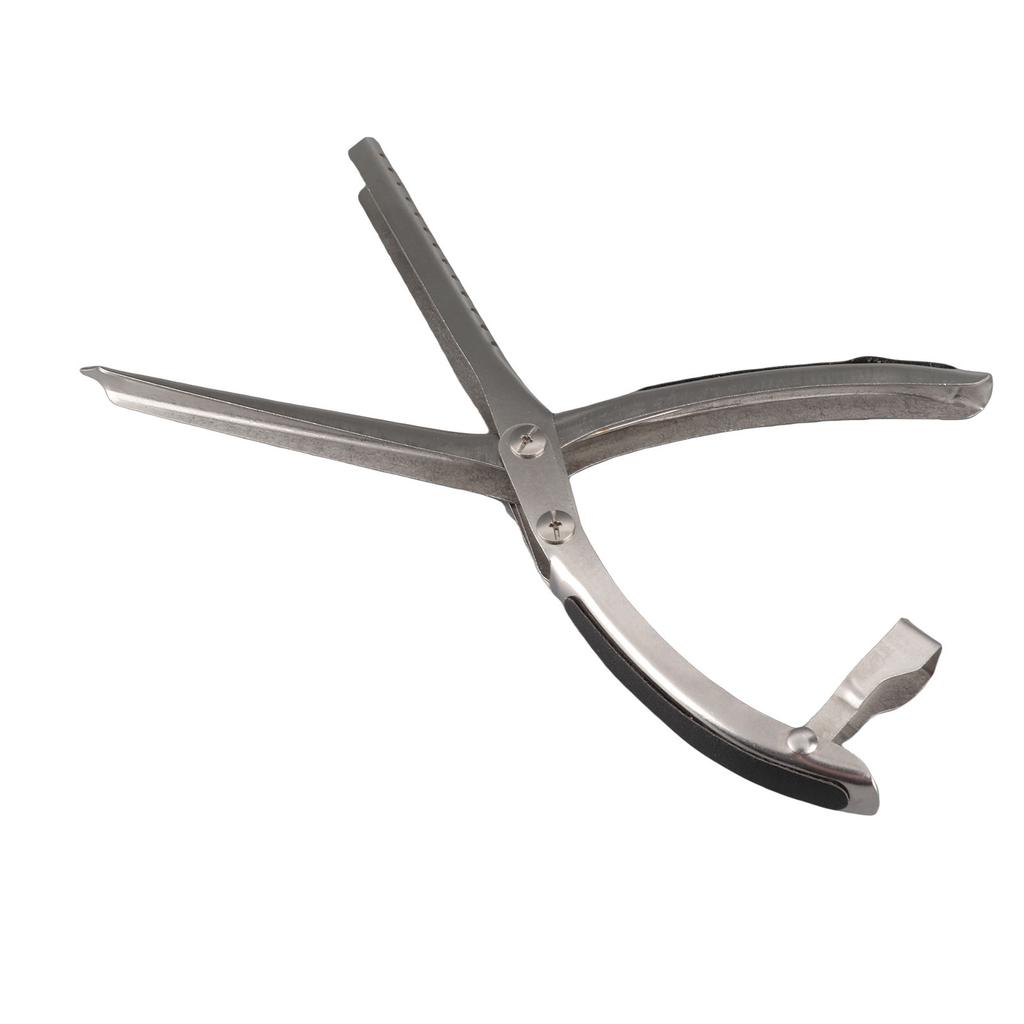 Rib Prep Tool, Stainless Steel Rib Membrane Remover Tool with Arc Clamp Non Slip Grip for Kitchen Gadget BBQ Preparation