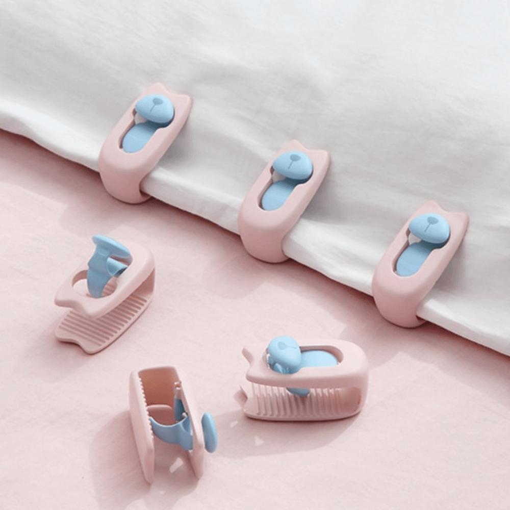 6Pcs Nonslip Quilt Clip No Damage Design Quilt Fasteners Duvet Clips  Curtain Fixation