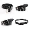Fashion Solid Color Rivet Design Women Casual Belt For Street Style Fashion