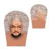 Trendy Double-sided Printing 3D Full Face Mask Sunscreen Headgear Elastic Mesh Mask Funny Celebrity Face Riding Scarf