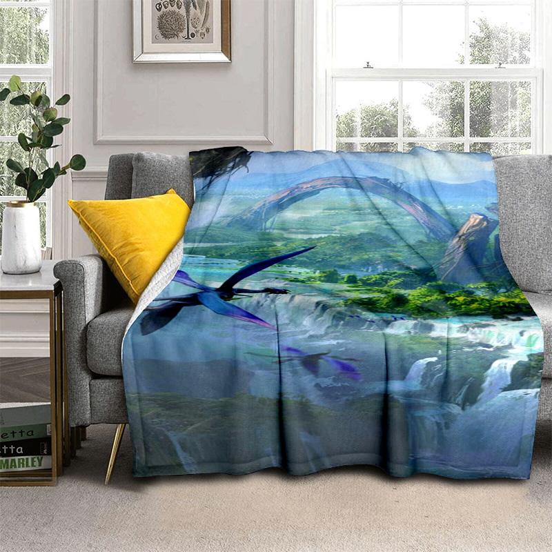 Dragon Soars Rainbow Bridge Blanket Suitable For All Seasons Sofa Blanket Outdoor Plush Blanket Air Conditioning Blanket Gift