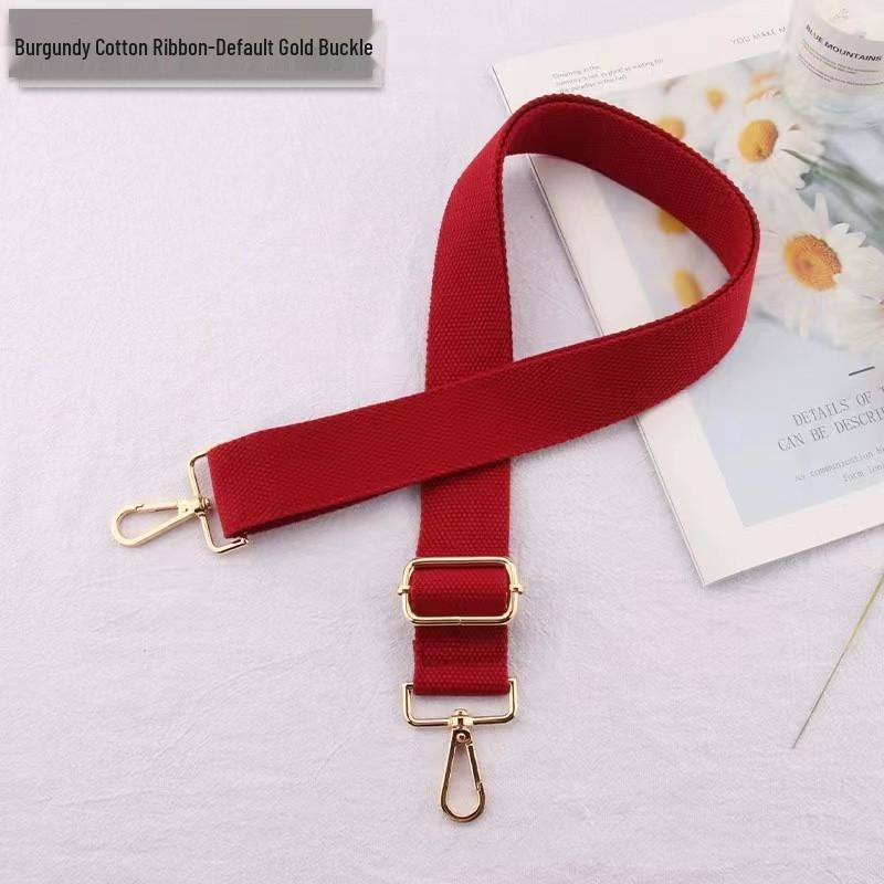 Crossbody Casual Solid Color Cotton Handbag with Adjustable Back Support Straps