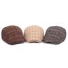 Autumn Winter Beret Thick Wool Forward Cap Middle-Aged and Elderly Cap Peaked Cap Newsboy Caps for Men Driver Ivy Hat Gatsby Painters Hats