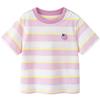 Mini Balabala Kids' Pure Cotton Striped T-Shirt