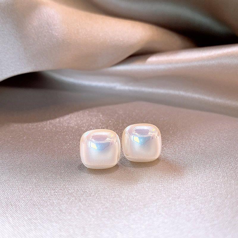 

Accessible Luxury Square Women s Best Selling Fancy Elegant Stud Earring Mermaid Ji Fang Sugar