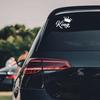CROWN KING Car Stickers, Fashion Waterproof Vinyl Decal Auto Sticker Car Styling Decoration Accessories
