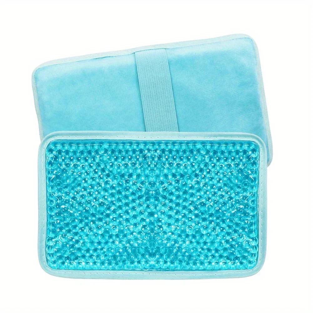 Heat & Cold Therapy Gel Ice Pack for Injuries Reusable for Pain Swelling Injuries of Knee Back Ankle Foot Elbow Wisdom Tooth