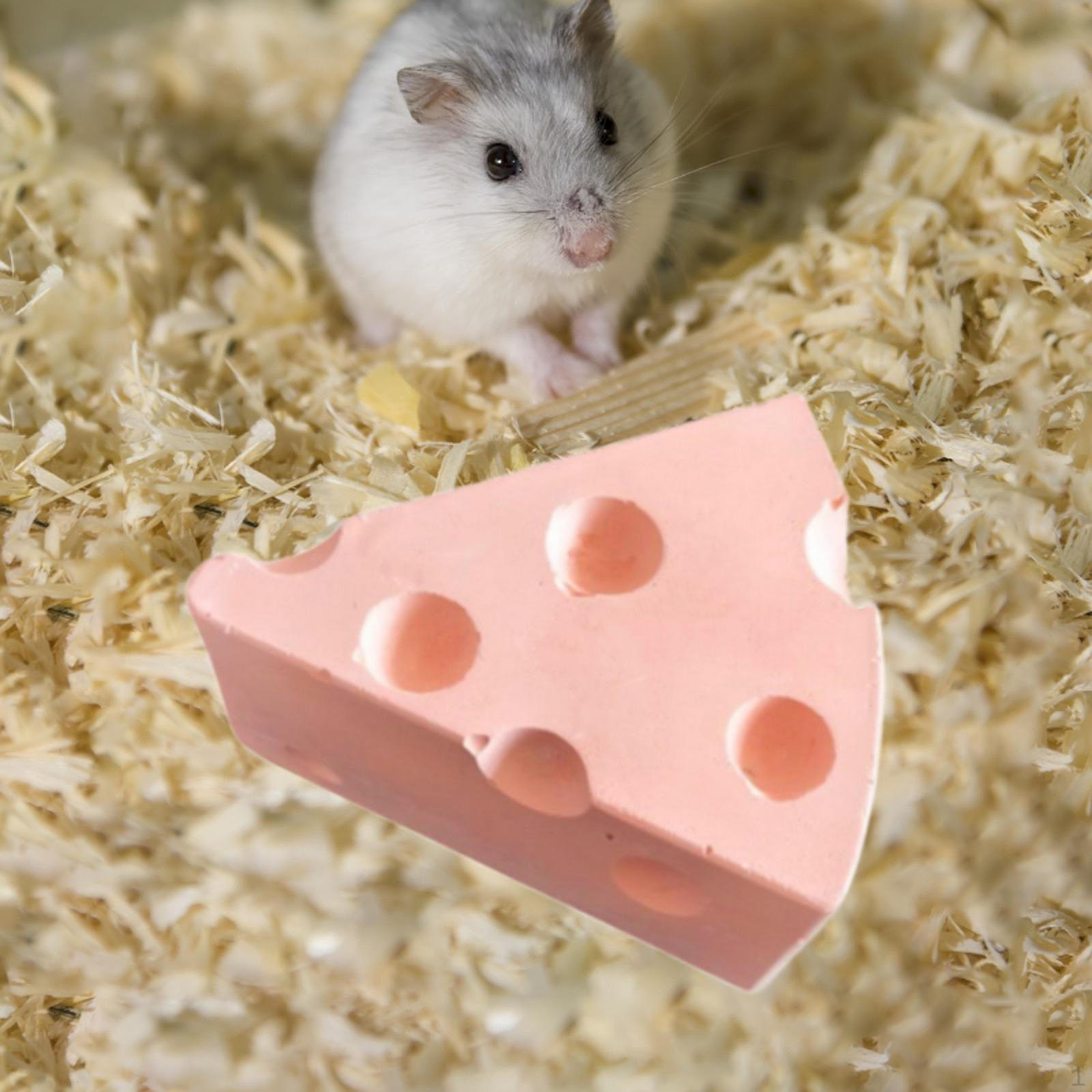 

Игрушка для жевания сыра для хомяка, точильный камень, кролики, морские свинки, принадлежности для веточек розовый