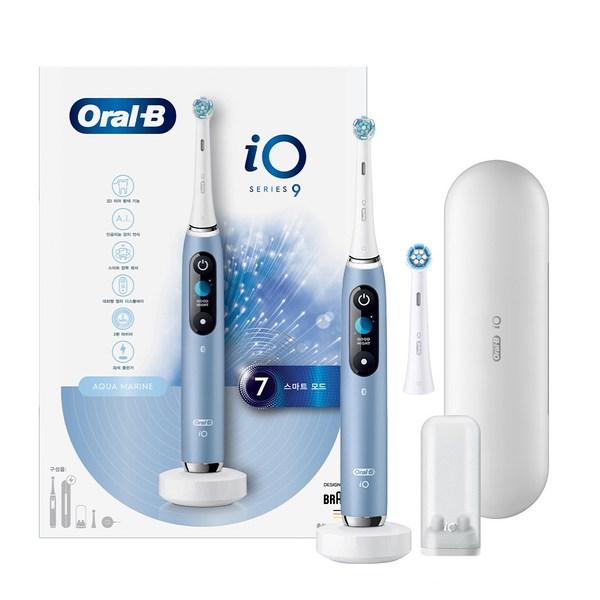 

Набор электрических зубных щеток Oralbi IO9, Aqua Marine