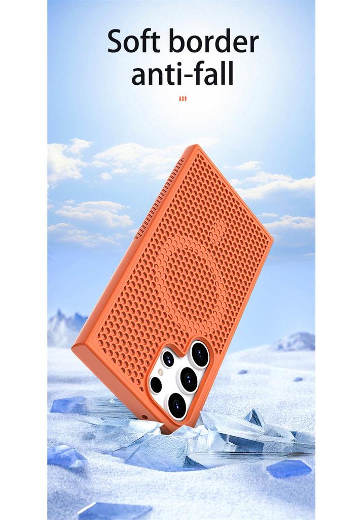 Magnetic Heat Dissipation Protective Case for Samsung S23 FE/S24+/S26 Ultra – Suitable for Men and Women