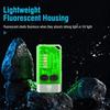 V10 EDC Keychain Flashlight Portable Mini Torch Type-C Rechargeable Work Light With Magnet UV Beep Camping Pocket Lantern