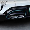 For Xiaomi YU7 2025 Rear Spoiler Cover Modified Rear Lip Air Blade Diffuser Trim Frame Exterior Modification Accessories