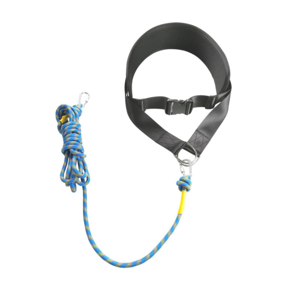 Schlitten Training Taillengürtel Workout Trainingsgerät Schlitten Ziehgurt für Laufen Krafttraining Fitness Outdoor Sport