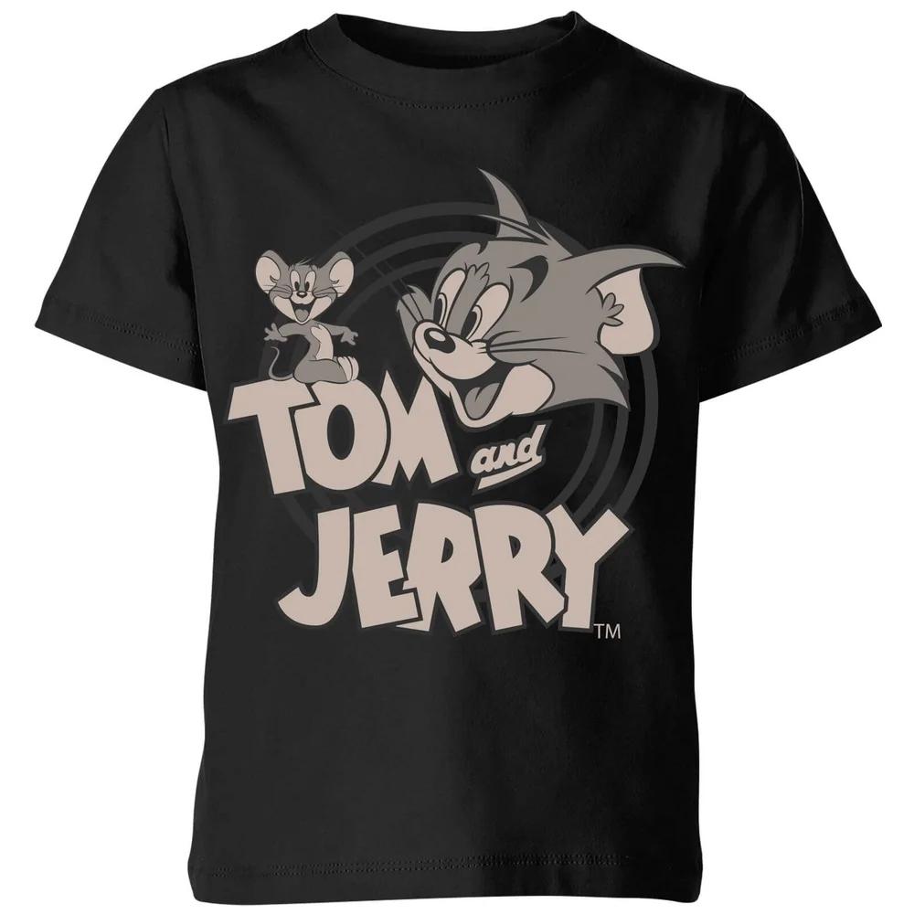 

Детская футболка Tom & Jerry Circle - Черная - 3-4 года 130