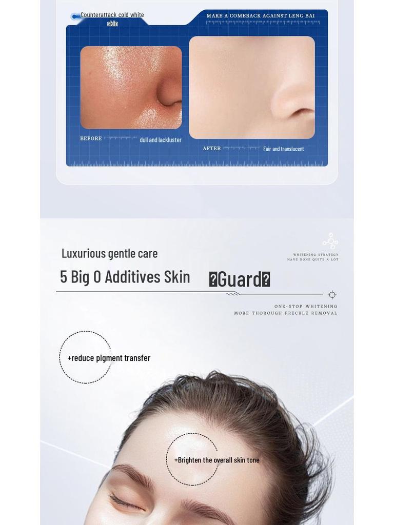 Whitening Spot Removal Cream with Niacinamide - Brightening & Hydrating Skincare for Autumn/Winter