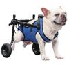 XS/S/M Adjustable Dog Wheelchairs for Back Legs Dog Wheelchair Cart for Hip Support Mobility Aids for Small Pets Hind Limbs