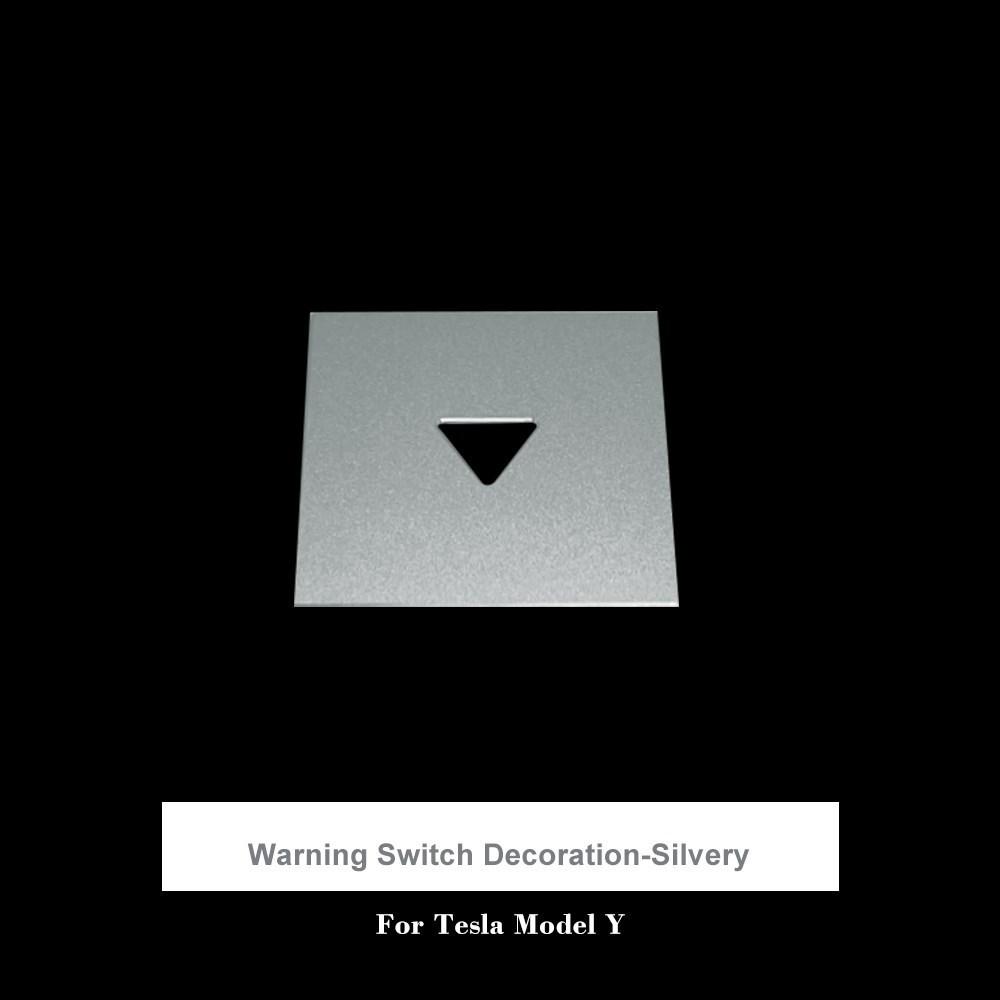 Středové ovládání z hliníkové slitiny Tlačítko s nalepovacím oknem Dekorace celého vozu pro model Tesla 3/Y Klika dveří Volant