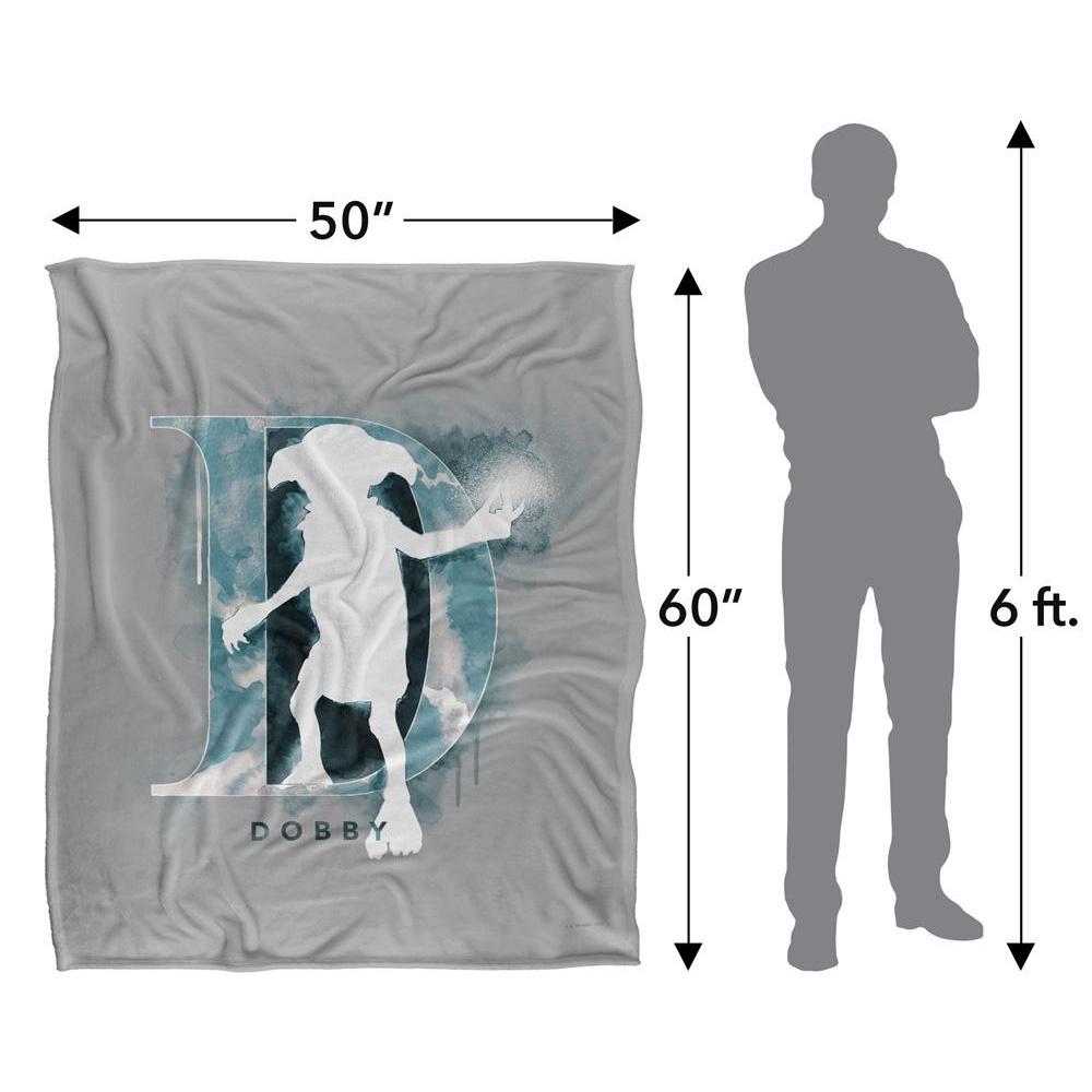 Harry Potter Ink Splatter Dobby Blanket