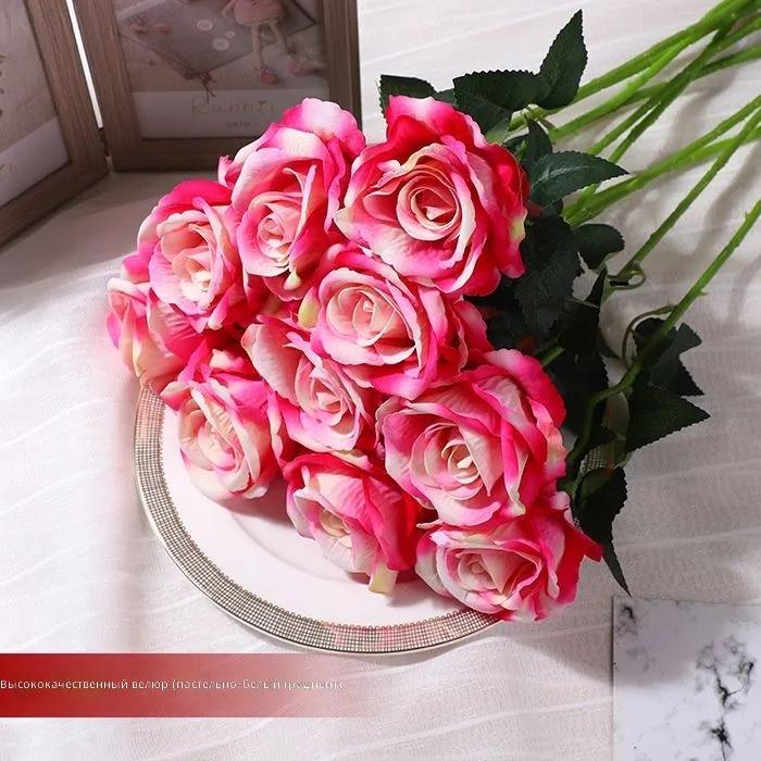 Artificial Flowers Flum 24 pcs white