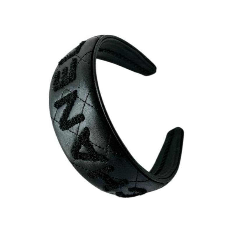 

CHANEL logo design headband women s black чорний
