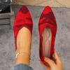 Fashion Women Flats Spring Autumn Flat Shoes Fashion Leisure Sneakers Women Pointed Knitting Elastic Loafers Comfortable Boutique Shoes