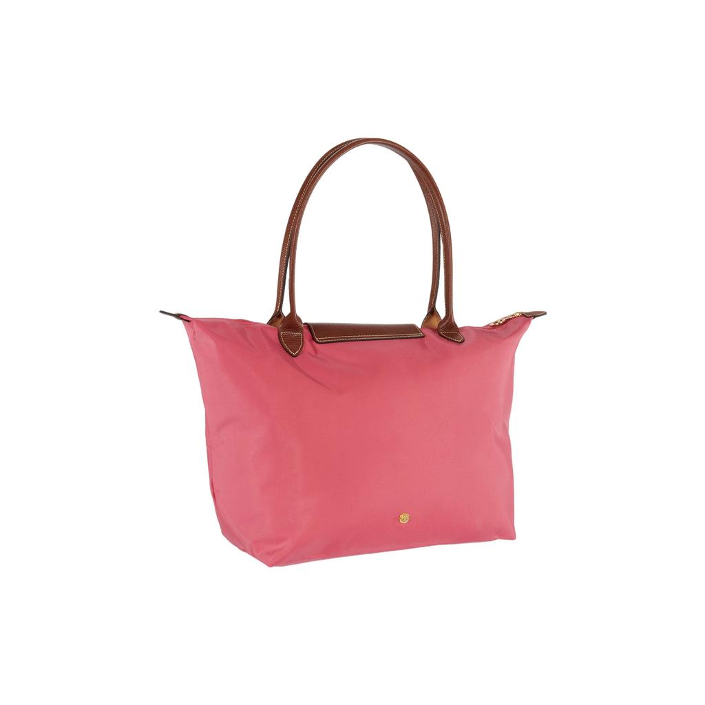 Longchamp Le Pliage 31 Large Capacity Button Zipper Closure Tote Bag Women Tote Bags Pink 1899089P76