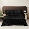 3pcs/set Ice Cooling Satin Bed Sheet Sets Smooth Bed Linen Household Mattress Protector  Hotel