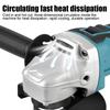 18V Brushless Angle Grinder for Makita Power Tools Cordless Electric Grinder Sander Tool Kit No Battery