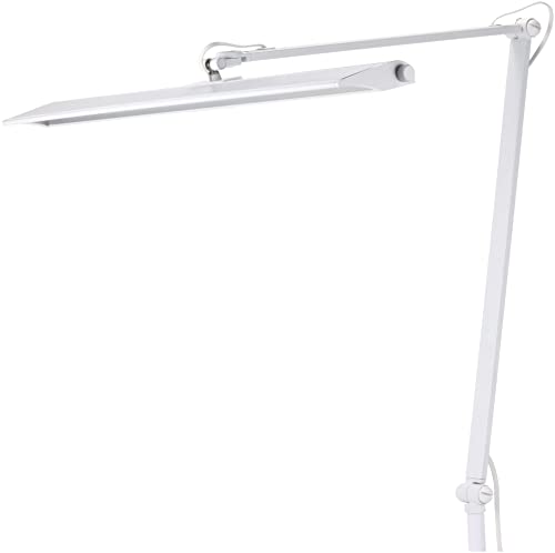 Gentos Lumisus DK-R108WH LED Desk Light (2100 Lumens), ANSI Standard, White