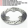 Motorcycle Rear Brake Disc for Yamaha XG250 TRICKER XT225 W XT250 Tricker XTZ250 5XT2582W0000 Motor Accessories 5XT-2582W-00-00