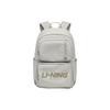 Li Ning Sports Life Collection Fabric Students Backpack Unisex Oat Gray ABSU165-1