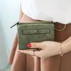 Wallet Women's New Women's Short Wallet Frosted Retro Thin Wallet Simple Versatile Change Bag