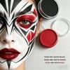 30g White Black Red Paint Water Based Makeup Single Color for Adults for Skull Witch Goth Cosplay Halloween Christmas Party