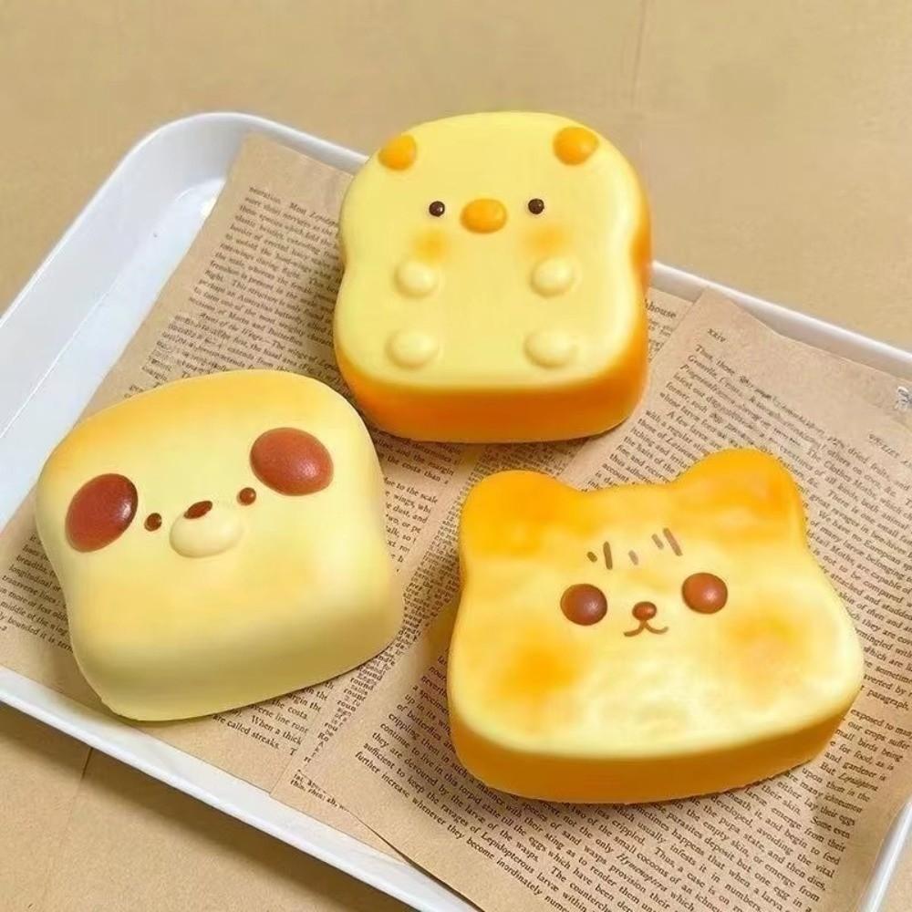 Slow Rising Bread Squishy Toy Simulated Bread Slow Rising Toy Cute Sensory Fidget Toy Home