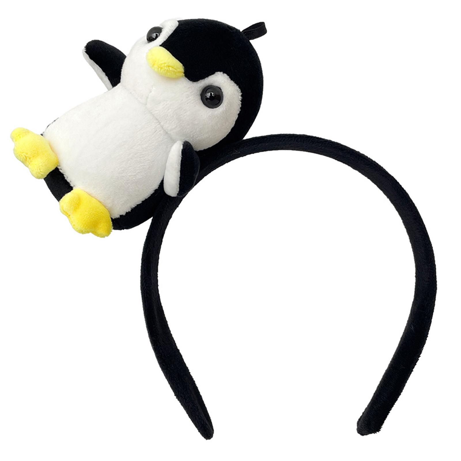 

Lovely Marine Theme Plush Headband Cartoon Hairhoop Female Face Washing Hairband Birthday Headpiece Party Accessories C