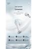Biaz Bluetooth 5.3 Half-in-Ear Wireless Earphones Compatible with 13/12/11 Pro D51