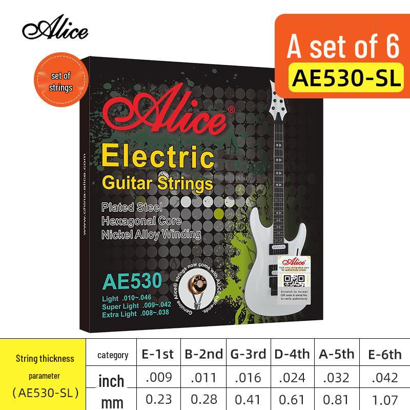 Alice AWR58 King Electric Guitar Strings – Full Set & Singles