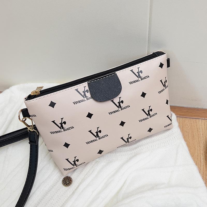 Women's Shoulder Bag New Bag Women's Guangzhou Women's Bag High-end Skin-feeling Fabric Messenger Bag