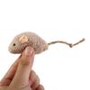 2pcs Funny Plush Interactive Soft Catnip Toy Fake Mice Simulated Mouse Cats Training Toy