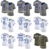 Buffalo Bills NFL Fútbol Jersey Allen 0 4 17 73 Gris Blanco Edición Speed Hombre Mezcla de Algodón Bordado Ropa Deportiva