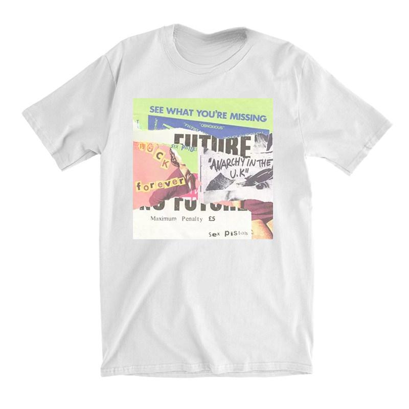 ZX New 1980 Sex Pistols Lead Vocalist Guitarist Punk Casual Tshirt Men and Women Luxury Band Brand Top 2026