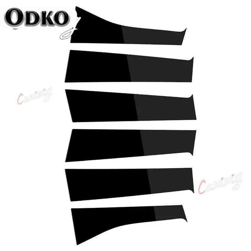 Car Accessories Door Window Trim Cover for Mitsubishi Outlander 2013-2017 2018    Pillar Posts Decoration Stickers