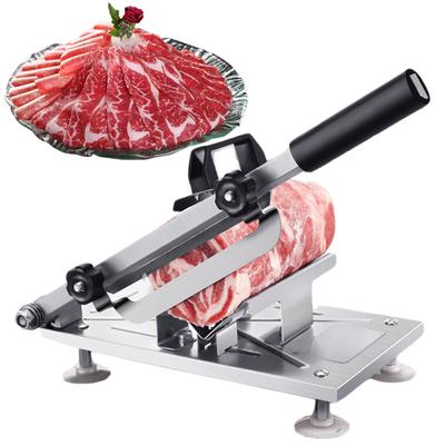 Pork Belly Vegetable Slicer Frozen Meat Processor Cutting Machine Mutton Rolls Cutter Fruit Easy Slicer Kitchen Accessory
