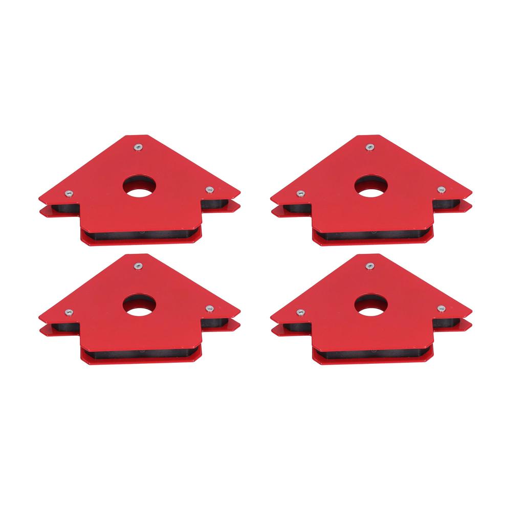 4 Stück 25lb Magnetischer Schweißpositionierer Edelstahl 45 Grad  90 Grad  135 Grad  180 Grad  Mehrwinkel