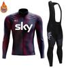 2026 Winter Warm Cycling Clothing Set  Thermal Fleece Cycling Jersey Men's Mtb Clothing Man Blouse Uniform Bicycle Clothes Complete Set