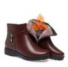 Brand Autumn Winter Women Boots Platform Fashion Flat bottom Ankle Boot Ladies Thick Fur Warm Snow Boots Comfort Women Flat Shoe